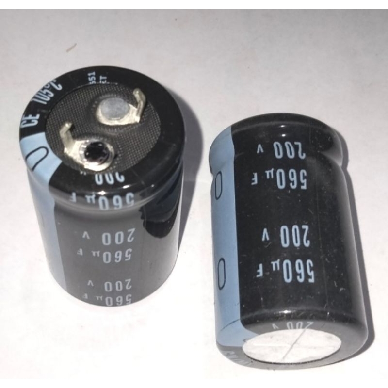 Elco 560uf 200v original Nichicon