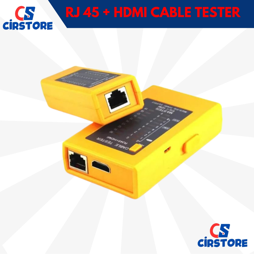 HDMI Tester Alat Tes Kabel HDMI + Lan RJ45