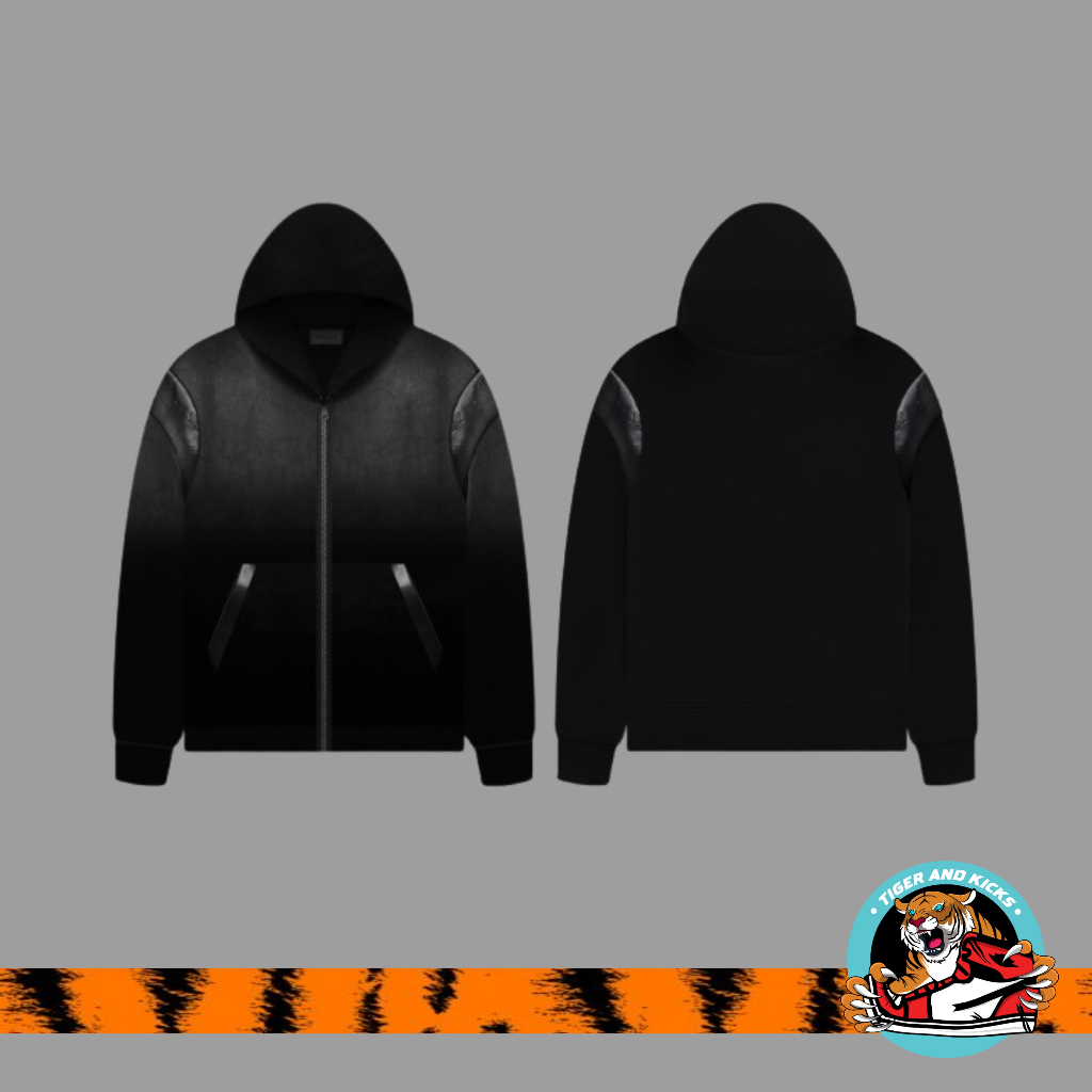 Rucas Embossed Paisley Washed Hoodie