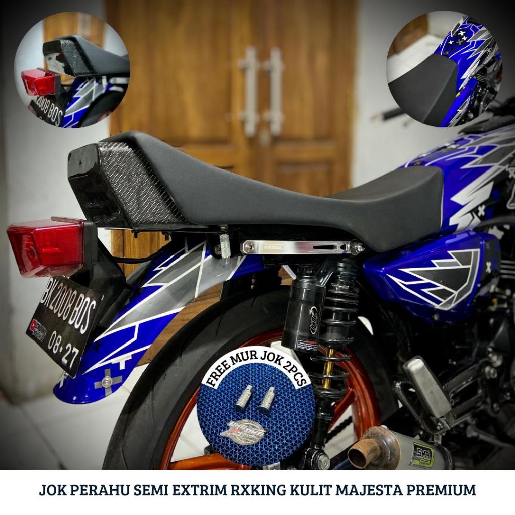 JOK PERAHU RX KING SEMI EXTREAM KULIT PREMIUM BISA PASANG TOOLBOX