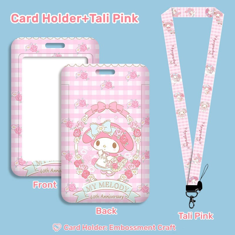 

ID Card Holder Karakter Melod Kartun Lucu Tempat Label Kerja Kartu Photocard Gantungan Name Tag Kredit Polaroid SIM Lencana Untuk Sekolah Kantor Pelajar