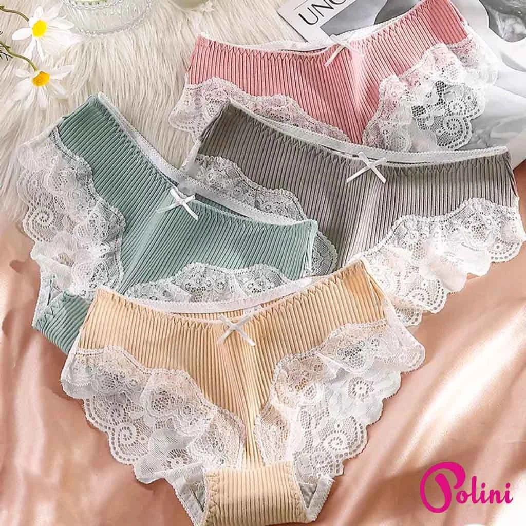 [SATUAN] Polini 9090 Celana Dalam Wanita Fashion Renda