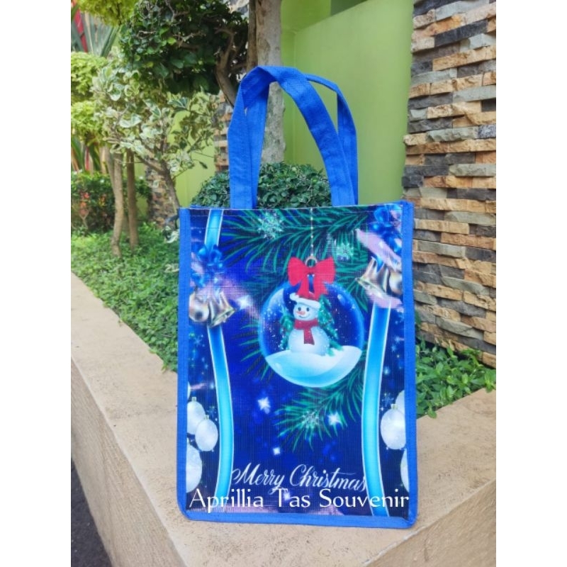 

Tas Souvenir Natal, Goody bag Merry Christmast, Tas Hampers.