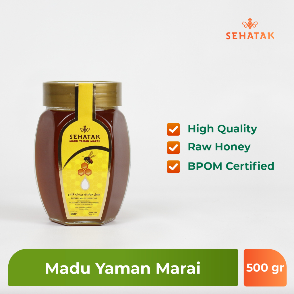 

Sehatak - Madu Yaman Mara'i 500 gr