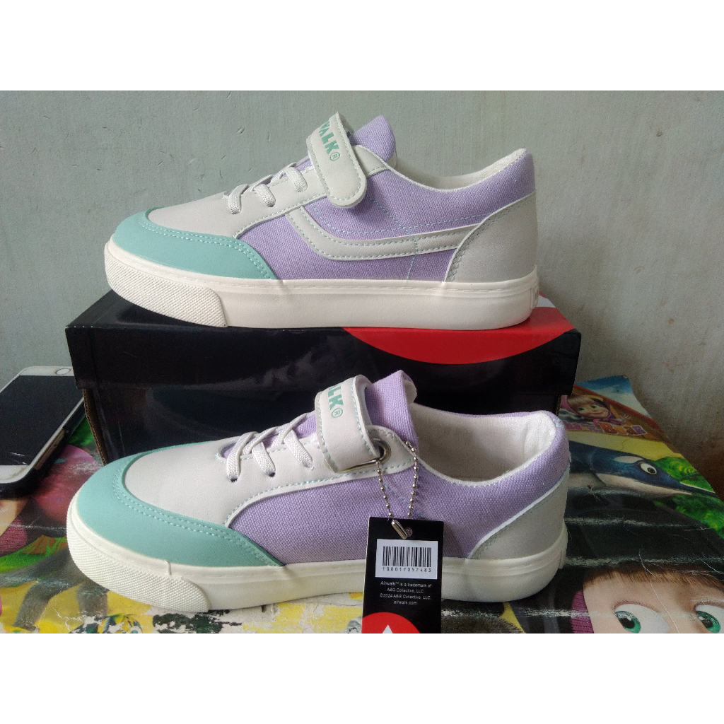 Sneaker Airwalk Barsi Jr White Purple Original