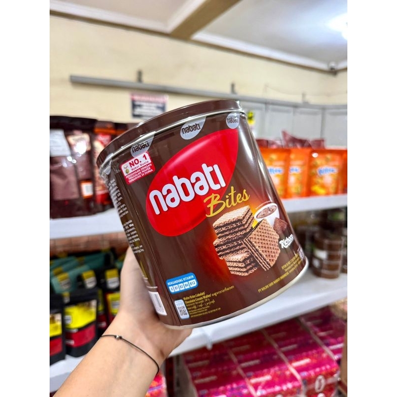 

Nabati bites kaleng 240 gram