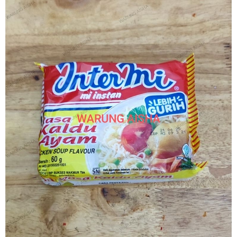 

Mi Instan Intermi Kaldu Ayam 60 gr