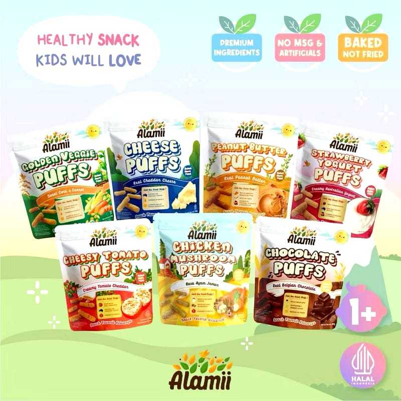 

INTERNIAGA - ALAMII PUFFS - SNACK ANAK/BAYI