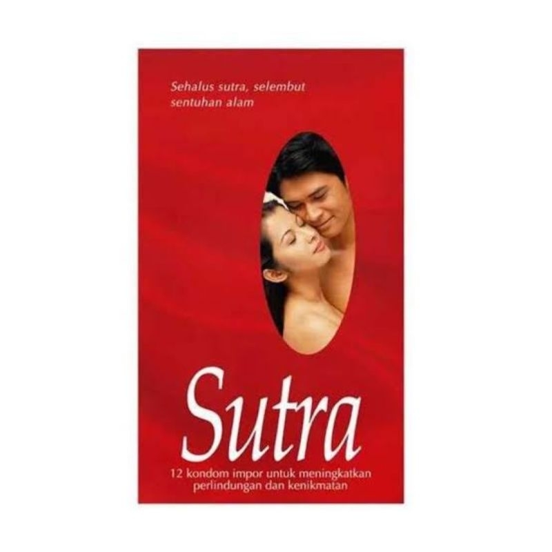Sutra kondom 12's/ Kondom Sutra Merah isi 12pcs