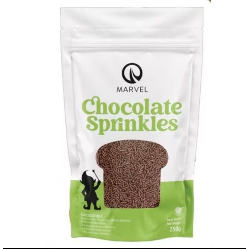 

Marvel cokelat sprinkles Ceres 250 gr