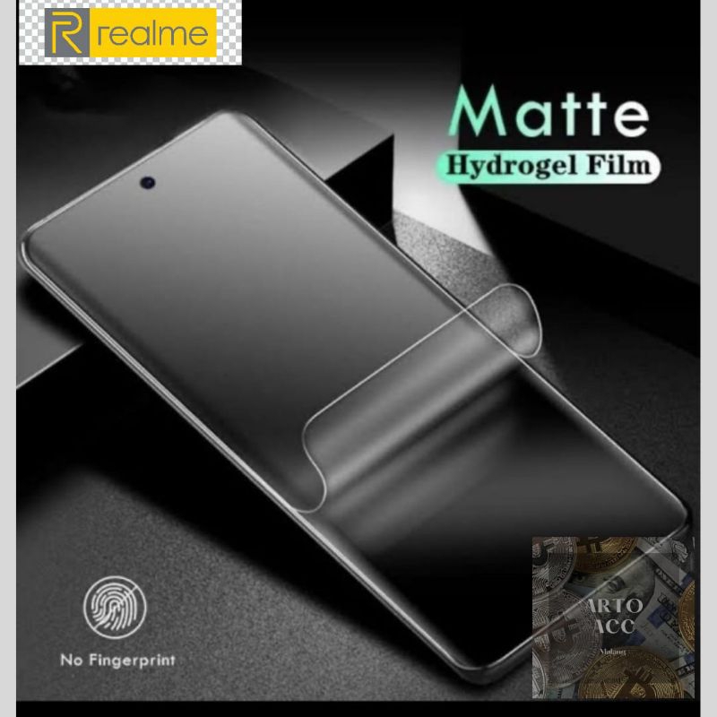 HYDROGEL SCREEN PROTECTOR MATTE REALME 11 REALME 11 PRO REALME 11 PRO+ C67 NOTE 50 12 PRO 12 PRO+ C6
