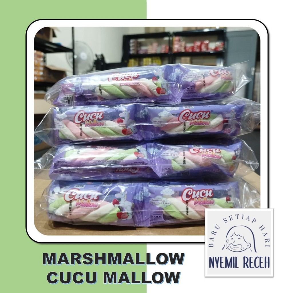 

Marshmallow Cucu Mallow Isi 20 X 6gr