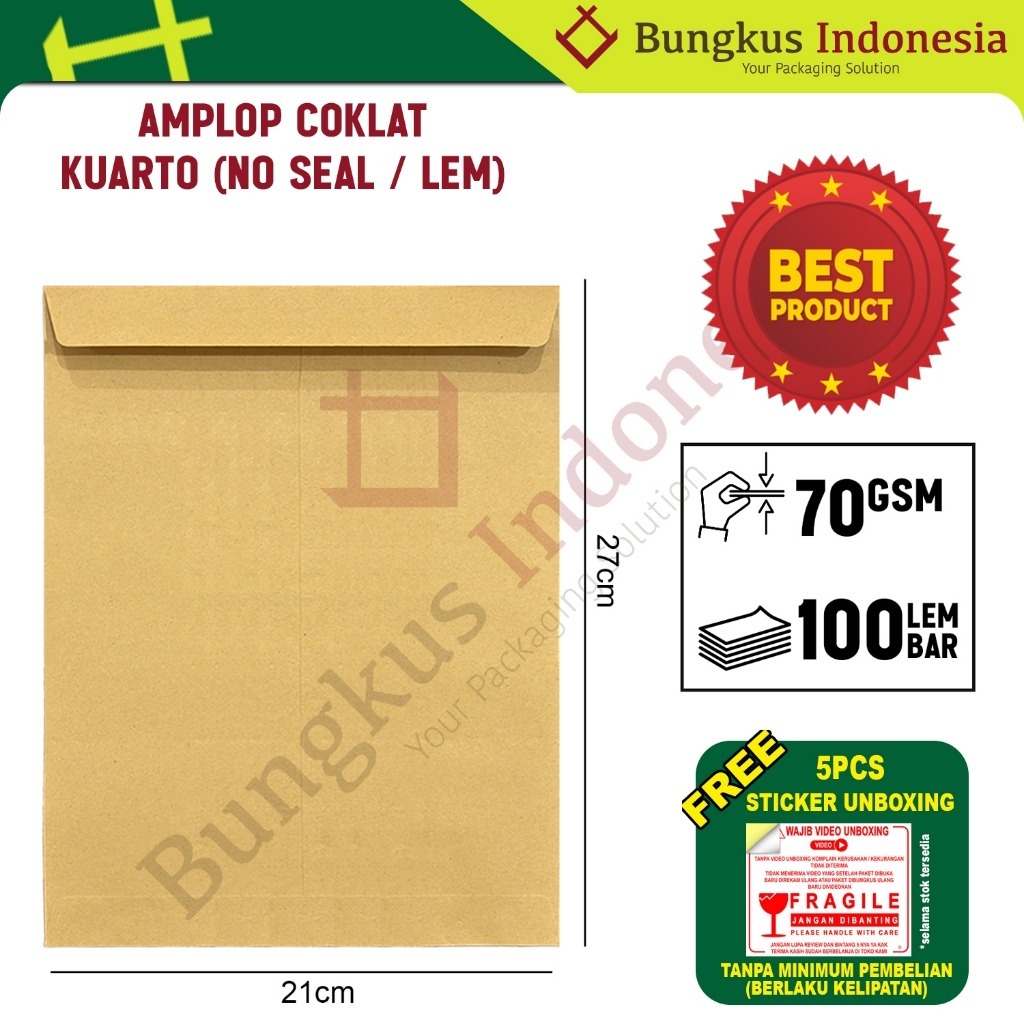 

Amplop kuarto ANGGI