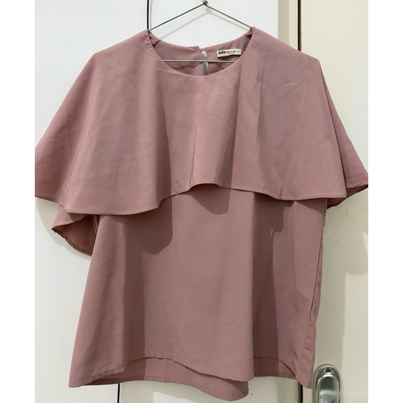 preloved cape blouse