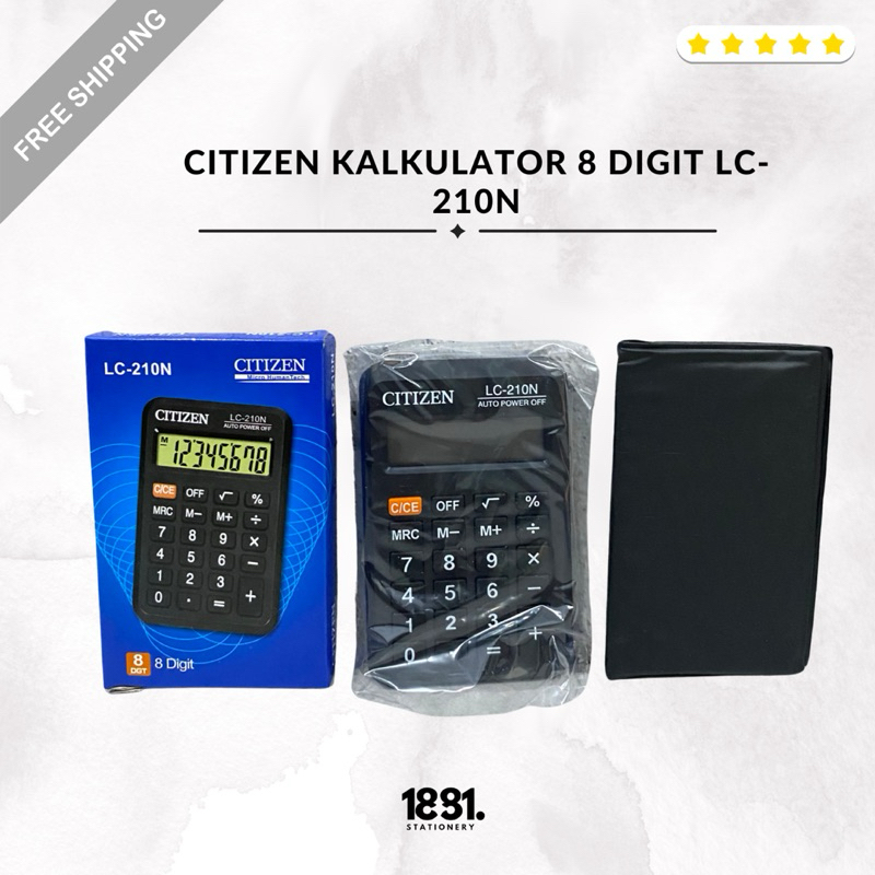 

Kalkulator Citizen 8 Digit LC-210N