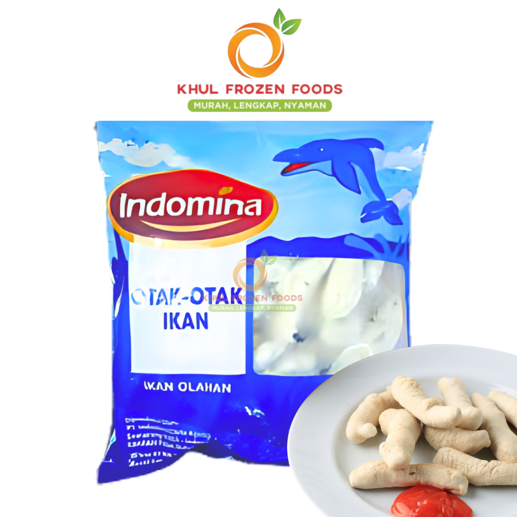 

Indomina Otak-Otak Ikan 500Gr/ INDOMINA/ Otak-otak ikan/ Suki-suki/ Surimi/ Olahan ikan/ Steamboat