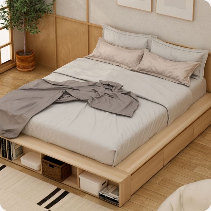 PIRA - NIDUM BD160 DIVAN / TEMPAT TIDUR DENGAN LACI PENYIMPANAN