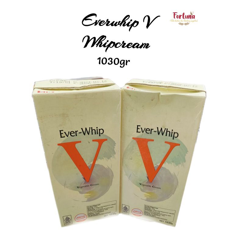 

Everwhip V Whippycream 1030gr(1pcs) (Hanya kiriman Instan)