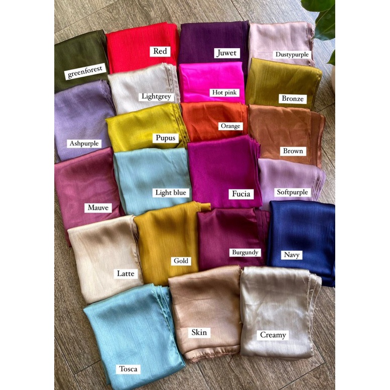 KODE D47I Selendang new silky original by Djuwita Kebaya