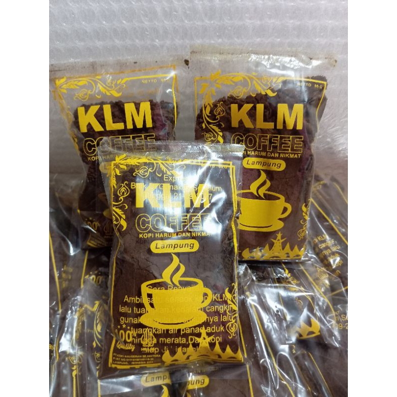 

Kopi Lampung (Kopi Tanpa Gula ) 65gr isi 10 pack