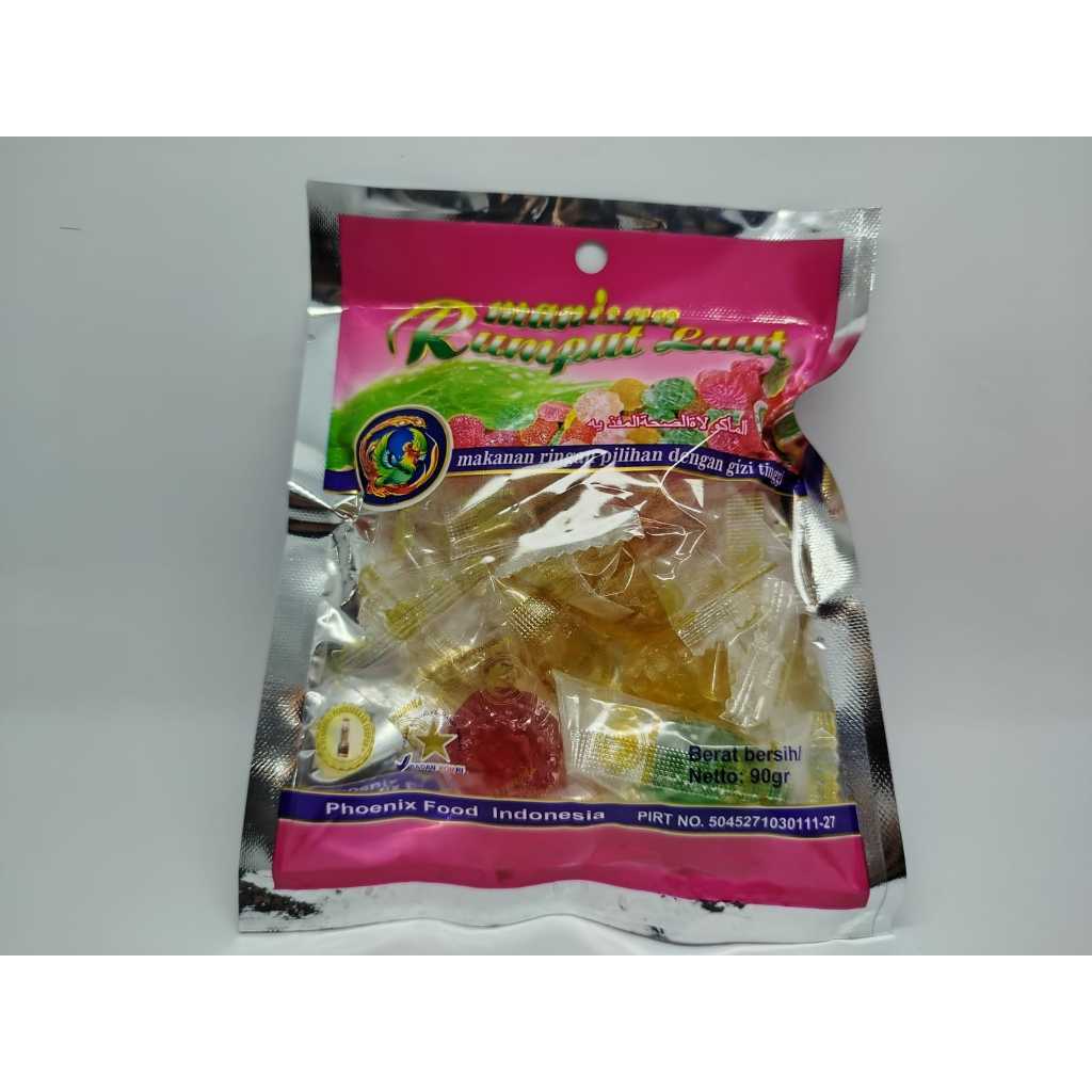 

Manisan Rumput Laut Phoenix Food Oleh Oleh Khas Bali 90gr
