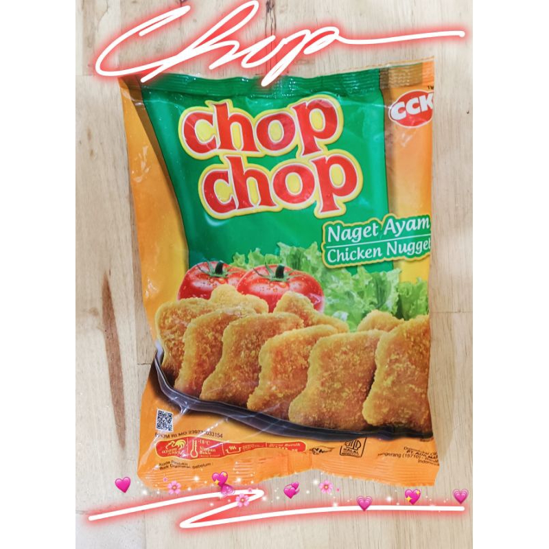 

NUGGET AYAM 500GR CHOP CHOP KADAR DAGING AYAM 58%/ NAGET AYAM