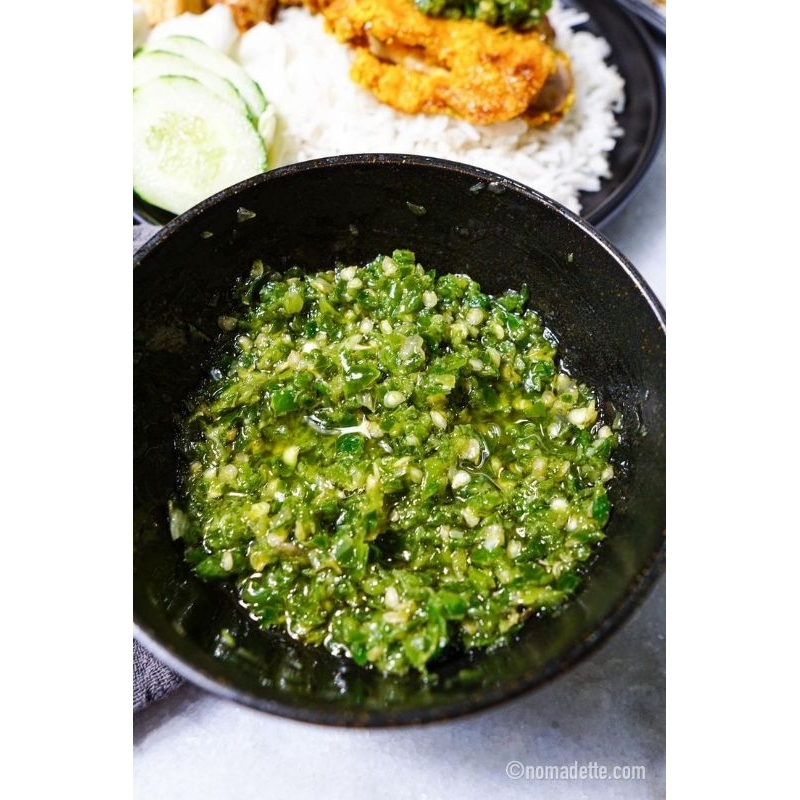 

Cabe Ijo giling kasar