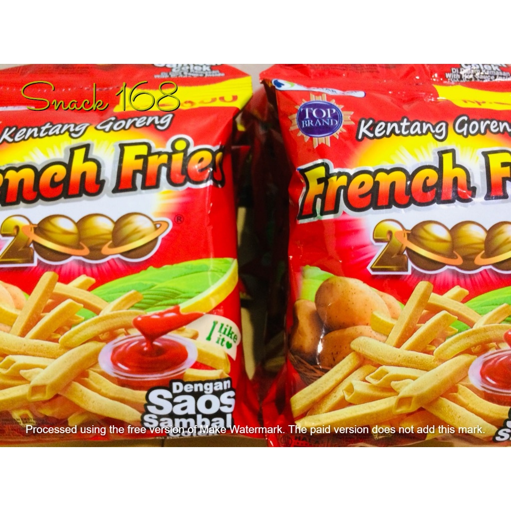 

French Fries 2000 Kentang Goreng Dengan Sambal Colek 16gr
