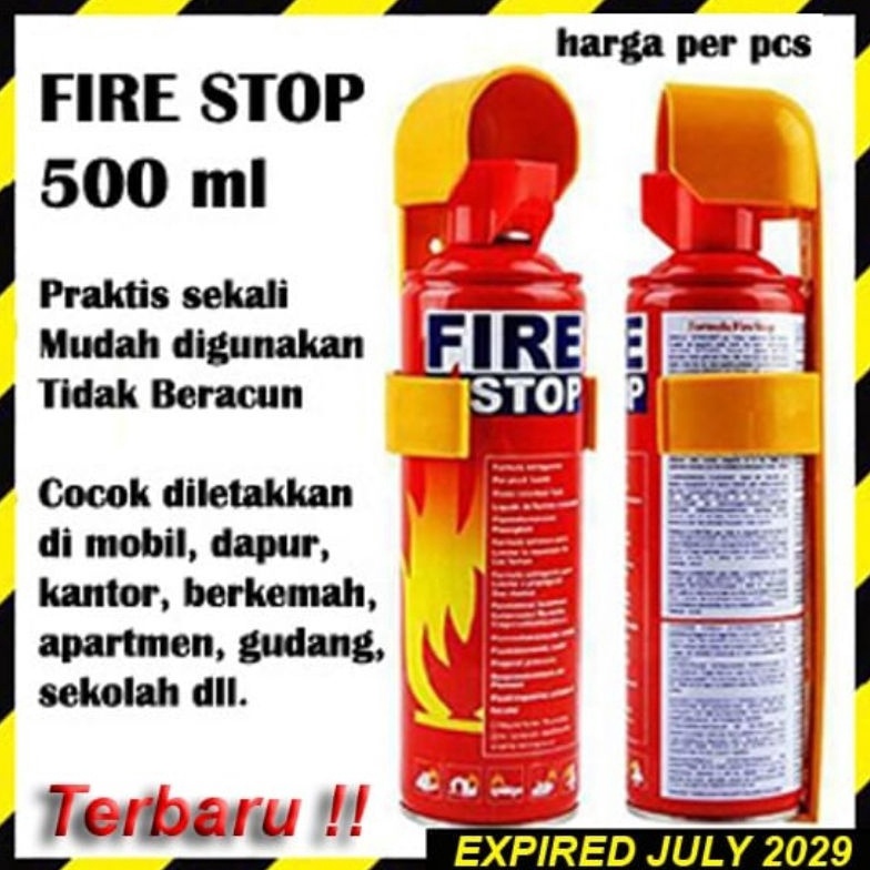 Berkualitas FIRE STOP EXTINGUISHER PEMADAM API PORTABLE MOBIL APAR MOBIL