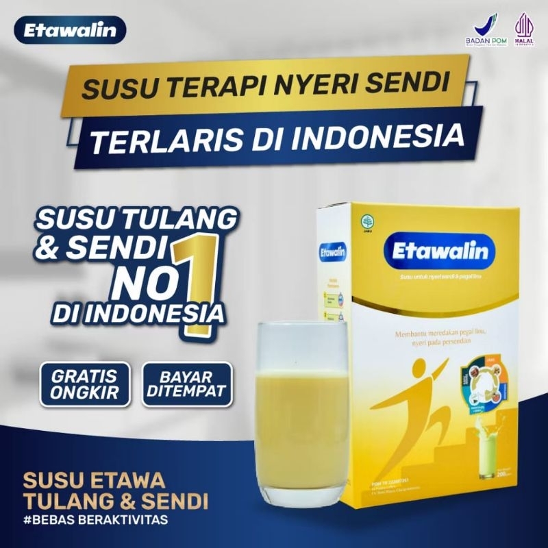 

Susu Etawalin Original - Atasi Asam Urat dan Nyeri Sendi Secara Alami Tanpa Efek Samping