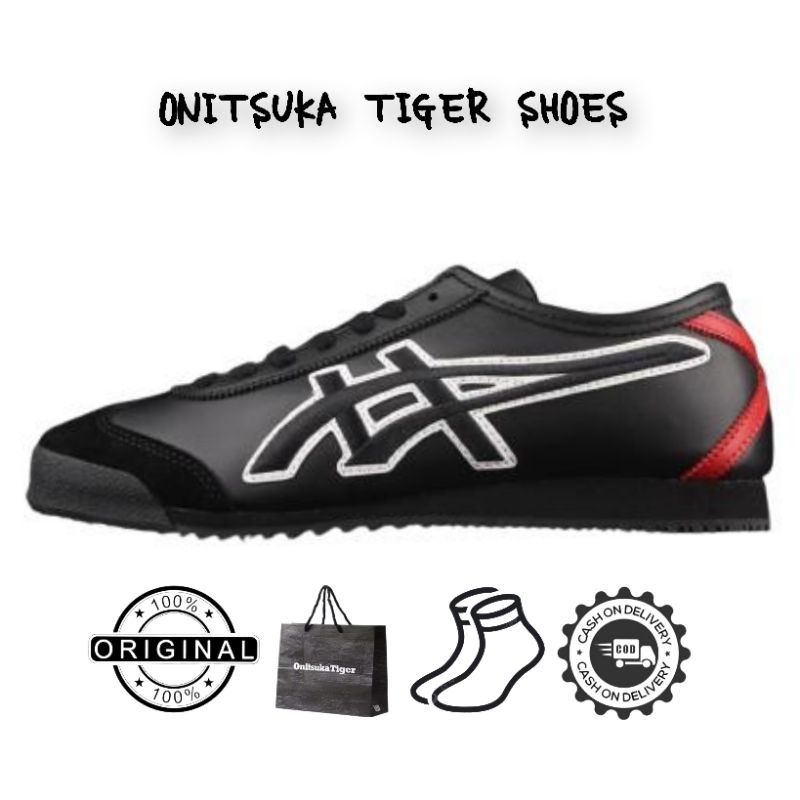 Sepatu Onitsuka Tiger Original DX Nippon Made japan Givenchy Black White Red // Unisex