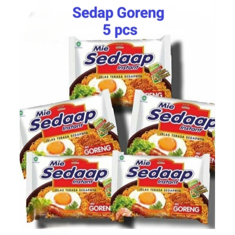 

Mie Sedaap Goreng 90 gr x 5 pcs