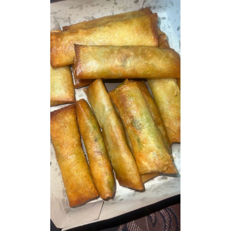 

Lumpia Ayam Suwir Mercon