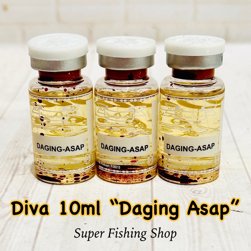 Essen Diva 10ml Aroma Daging Asap Khusus Mancing