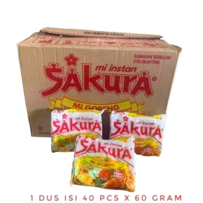 

MIE SAKURA GORENG 1 DUS KARTON 40 PCS TERMURAH