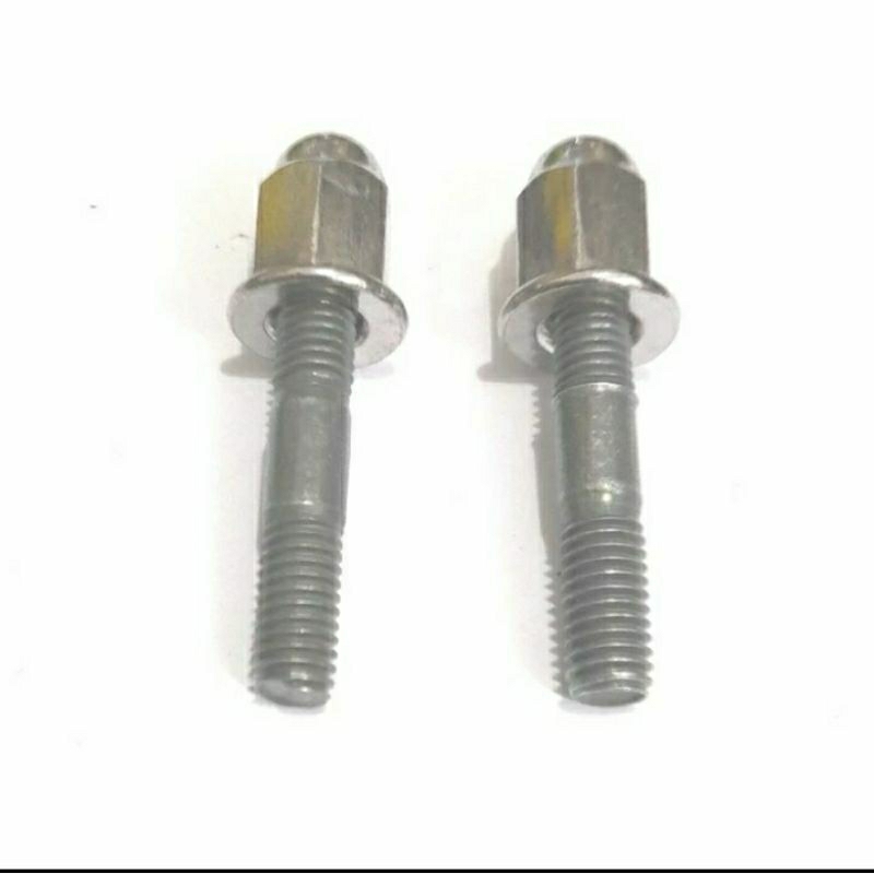 Baut Tanam + Mur knalpot Beat / Vario 6mm Baut 10
