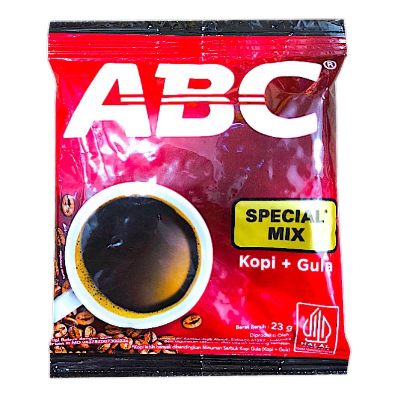 

Kenalin Kopi ABC MIX Kopi Plus Gula: Rasa Pasti Mantap, Hidup Makin Nikmat! Kopi Hitam Dipadu Sama Gula Yang Pas Takarannya