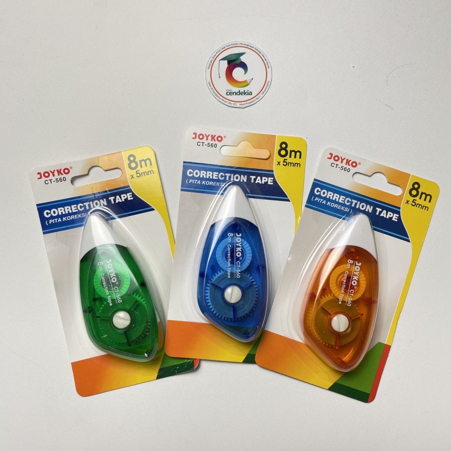 

Correction Tape-x Kertas JOYKO CT-560
