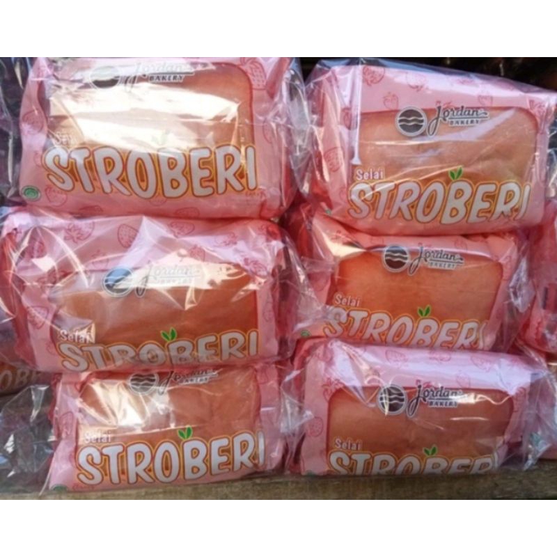 

ROTI JORDAN RASA STRAWBERRY BLUBERRY KELAPA isi 5 pcs