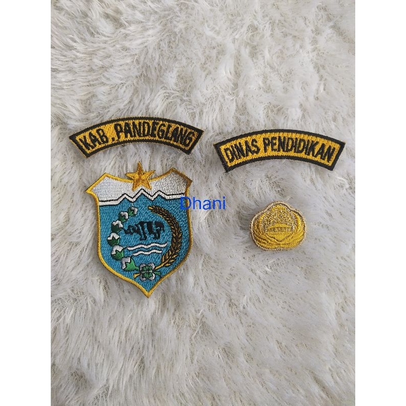 LOGO KABUPATEN PANDEGLANG BORDIR, PEMKAB PANDEGLANG BORDIR