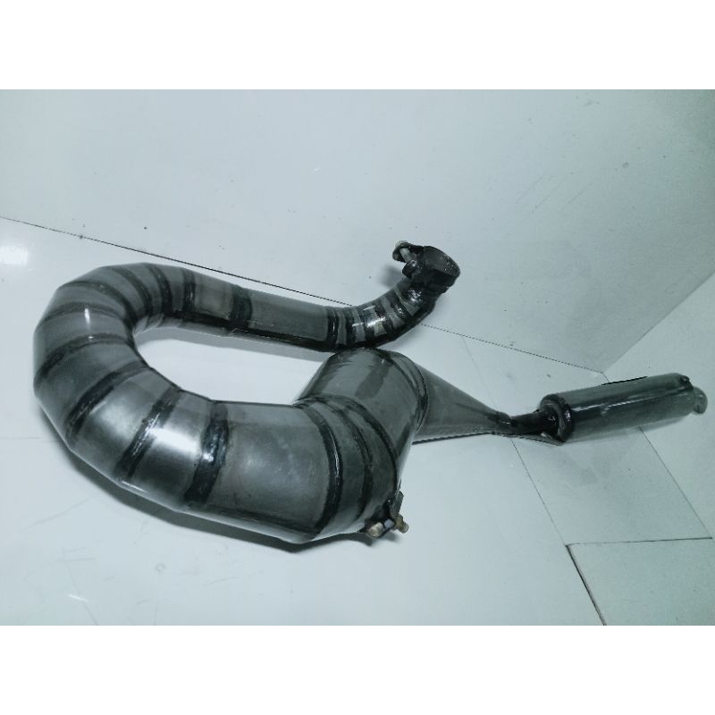 knalpot vespa racing buang kanan