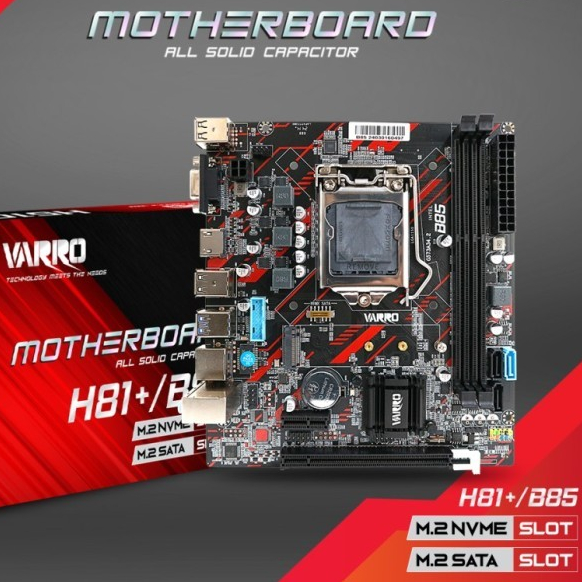 MOTHERBOARD VARRO H81+/B85