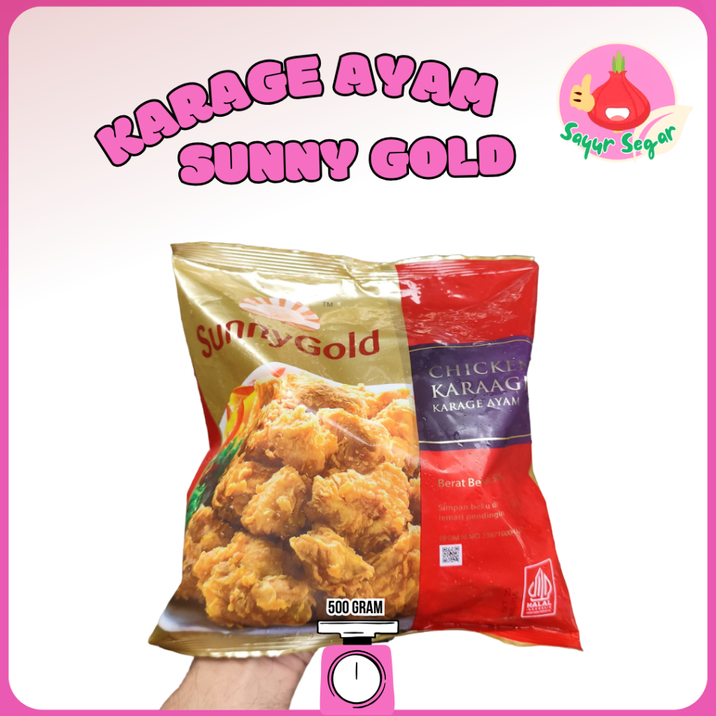 

Sayur Segar - Sunny Gold Karage Ayam 500 gr / Chicken Karaage