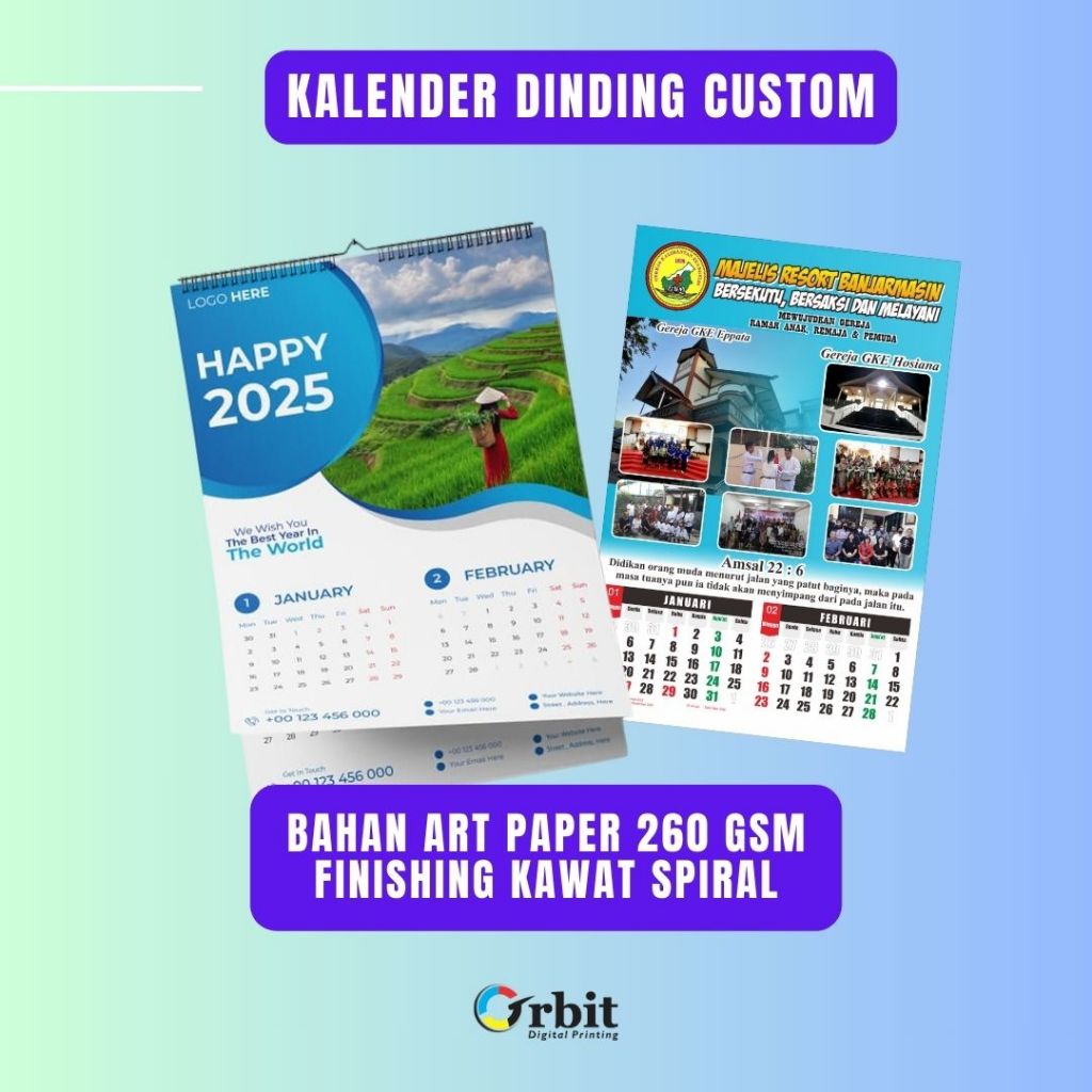 

KALENDER DINDING TAHUN 2025 CUSTOM BISA REQUEST DESAIN