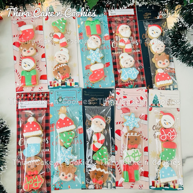 

READY GLUTEN FREE cookies natal kukis hias kue kering christmas santa