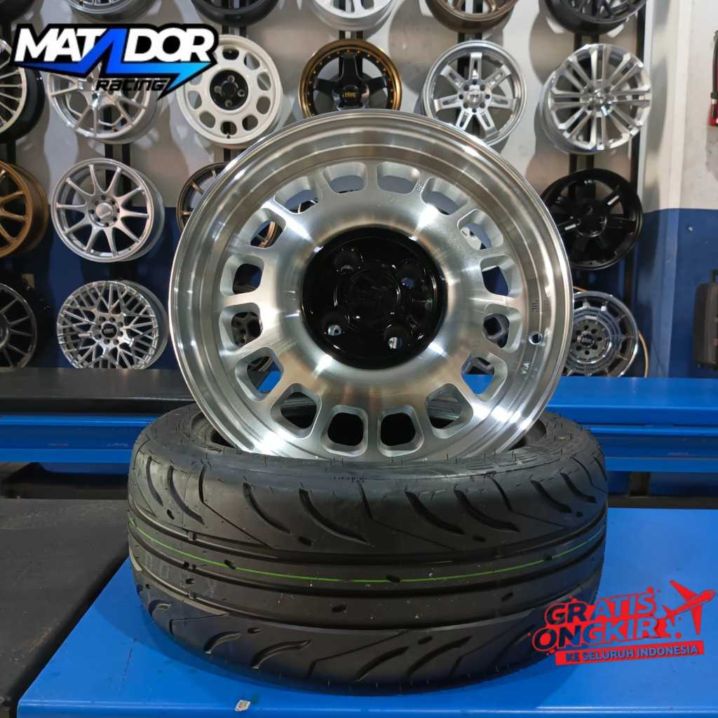 VELG RING 16*6,5 HOLE 8*100-114,3 VELG RACING HSR TYPE BSI NEW MODEL