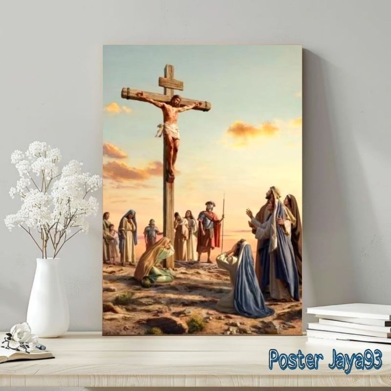 (COD) Hiasan Dinding YESUS Kristus Ruang Tamu//Dekorasi Dinding YESUS Kristus Ruangan