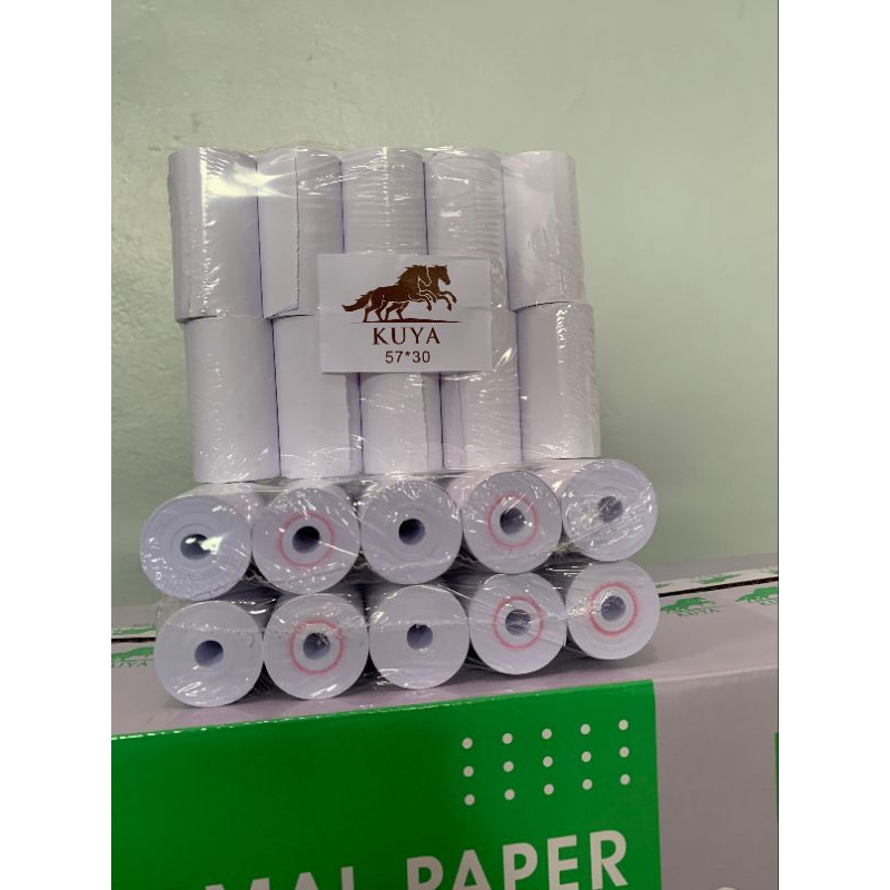 

Ay00! kertas struck thermal label 57 x 30 BC / 56 x 30 REAL Per Pack printer blueprit