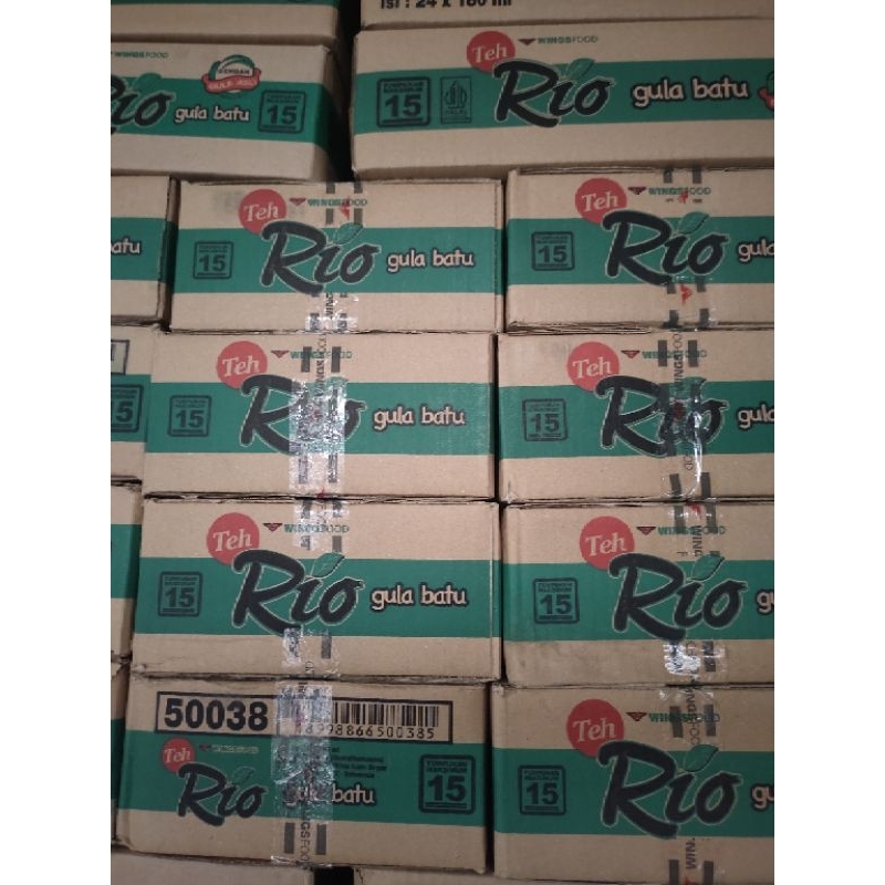 

teh Rio gelas isi 24pcs