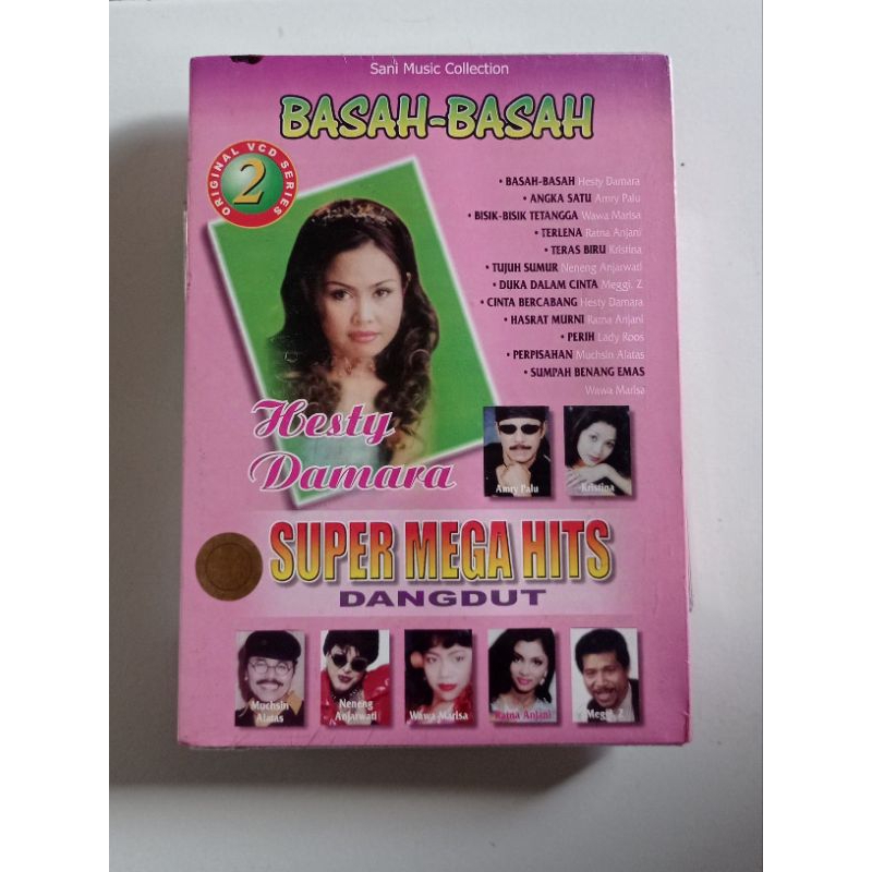 VCD ORIGINAL ALBUM SUPER MEGA HITS DANGDUT (SEGEL) (SANI MUSIC COLLECTION)